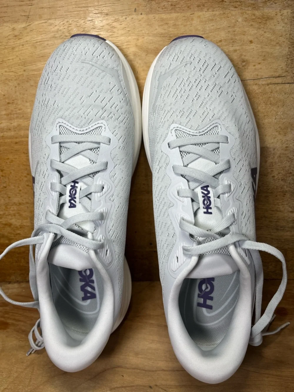 NEW Hoka One One Solimar 2 Womens Sz 10.5 Training Shoes Sneakers Grayish-Purple - Picture 7 of 9